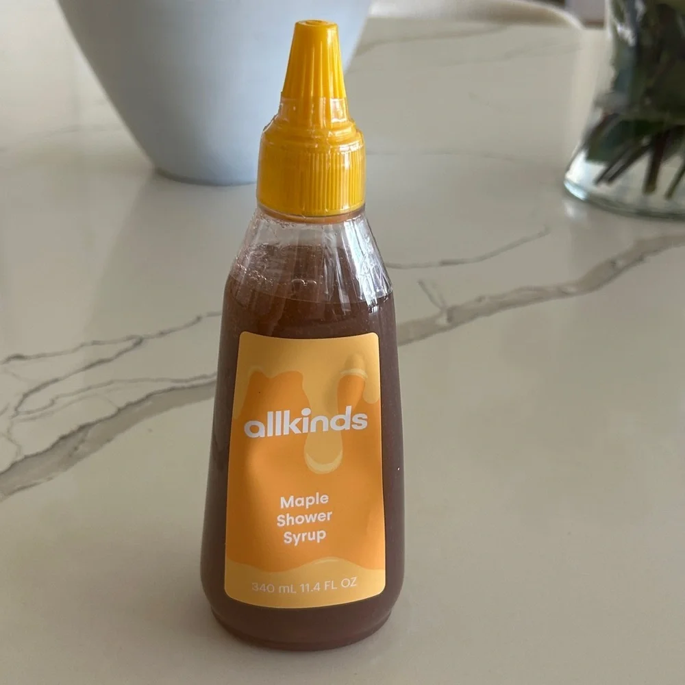 New Allkinds Maple Shower Syrup Body Wash made in Australia